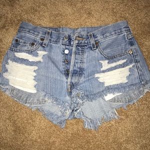 Levi’s Denim Cutoff Shorts